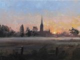 Salisbury Cathedral, Sunrise