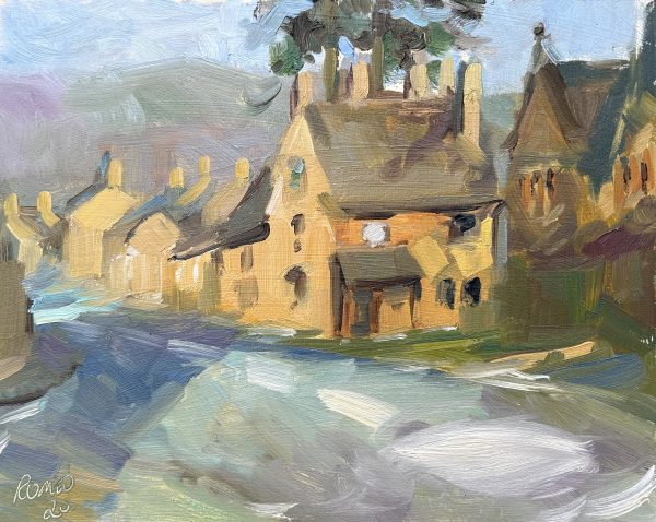 Broadway High Street. sketch