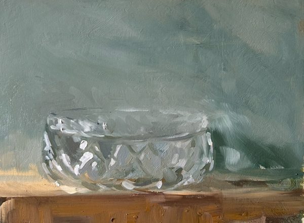 Cut Glass Bowl, Sketch