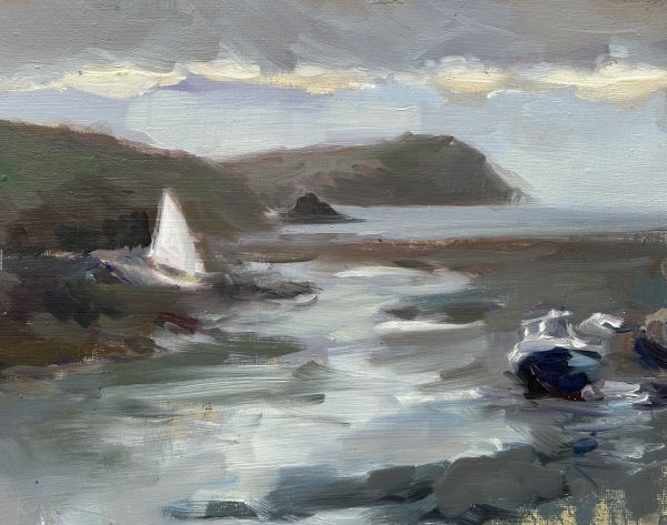 White Sail at Newport, West Wales