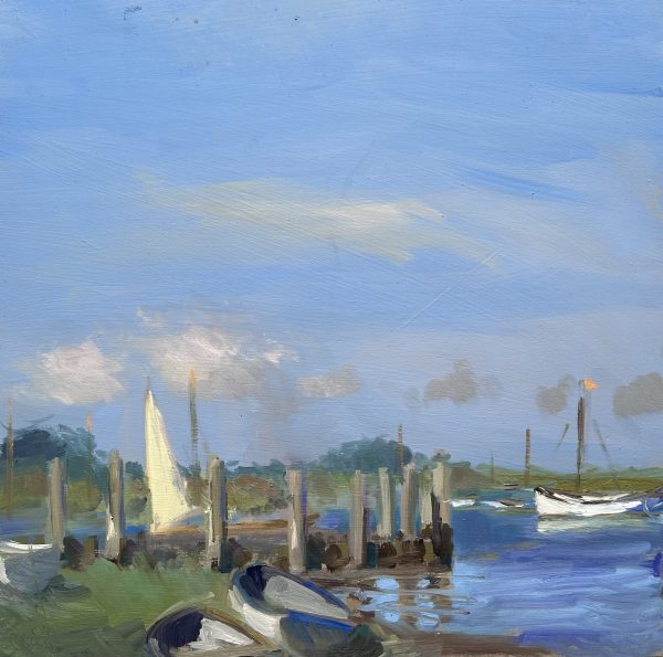White Sail at Burnham Overy
