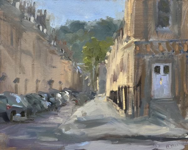 Looking down Gay Street, September Morning<br>Available through the Barton Gallery<span style="font-size: 30px; color: #ff000c;">•</span