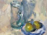 Apples and Glass Jug