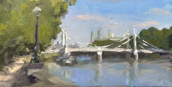 Albert Bridge, last day of September