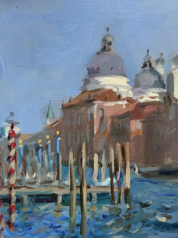 Monet's Landing, Late Afternoon<br>SOLD<span style="font-size: 30px; color: #ff000c;">•</span