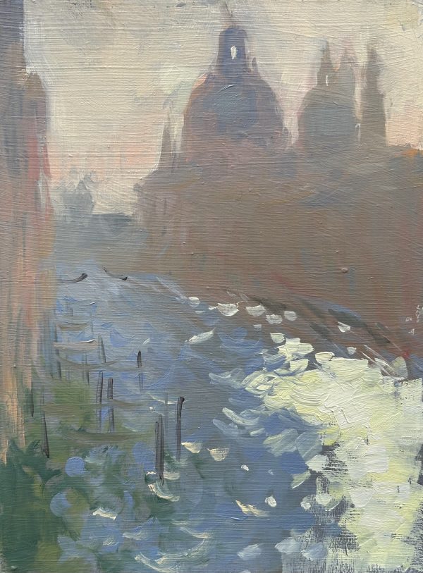 Milky Sunrise from the Accademia, sketch