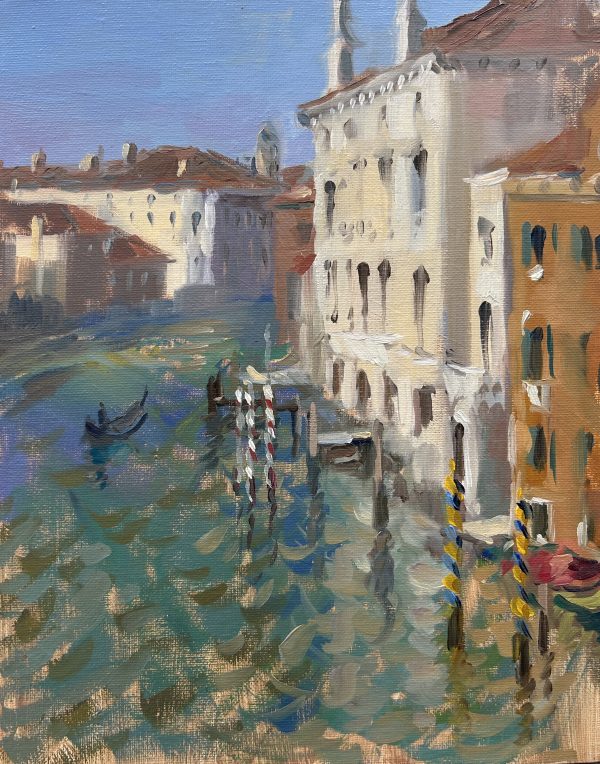 Grand Canal from the Accademia, Afternoon<br>Available through Cricket Fine Art<span style="font-size: 30px; color: #ff000c;">•</span>