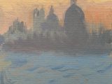 Sundown from the Arsenale, sketch