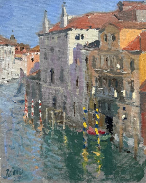 Grand Canal from the Accademia Bridge, Lunch