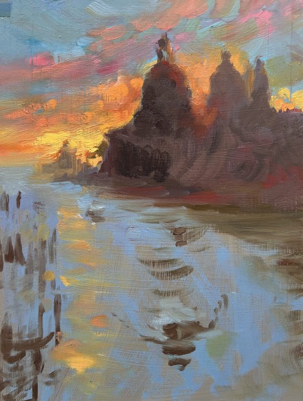 Sunrise at Salute, sketch