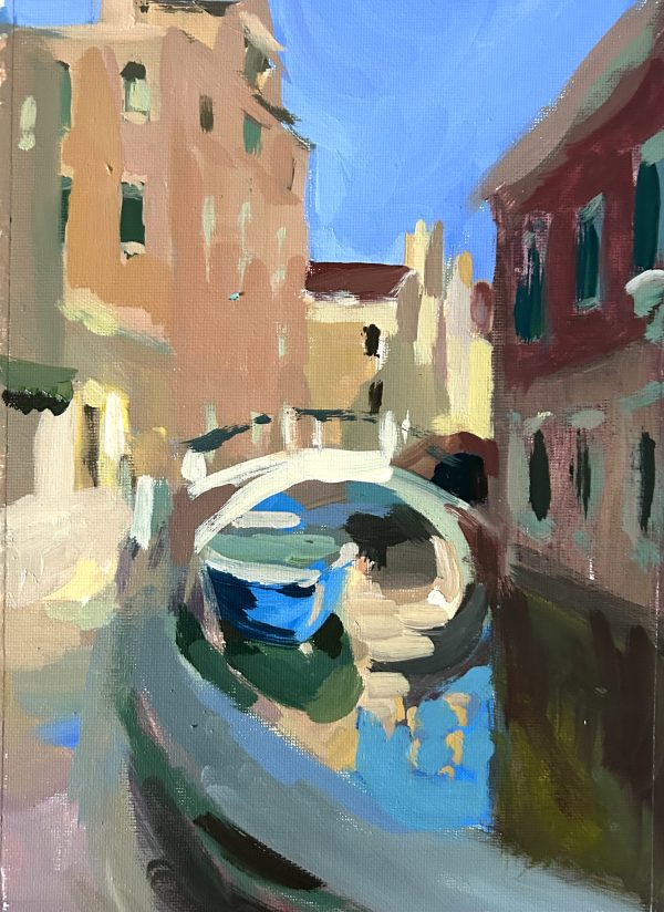 Morning canal study