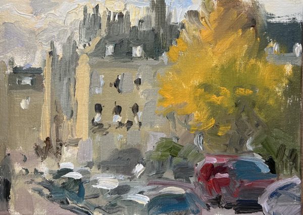 Catherine Place, autumn sketch