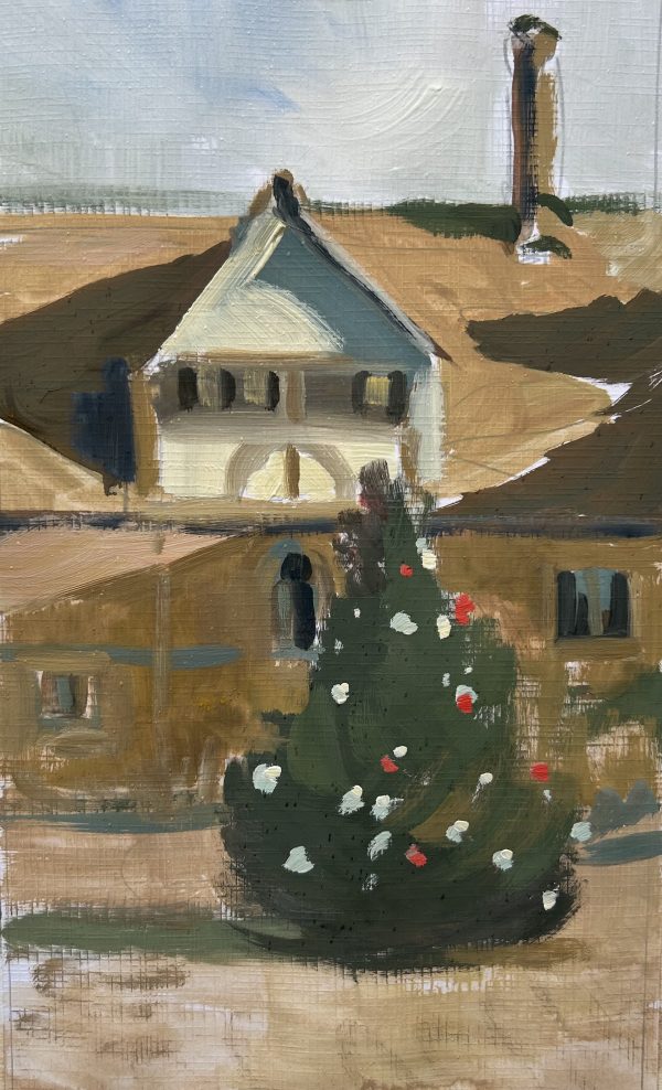 Christmas Tree at Lacock