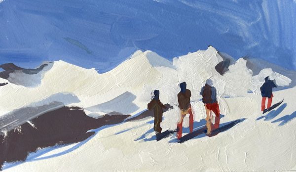 Skiers <br>SOLD<span style="font-size: 30px; color: #ff000c;">•</span