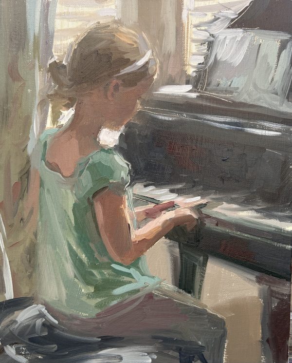 Pausing Before Playing<br>Available through Cricket Fine Art<span style="font-size: 30px; color: #ff000c;">•</span