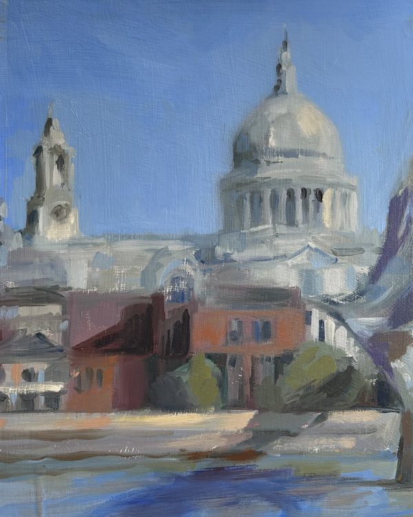 St Paul’s on a sunny morning