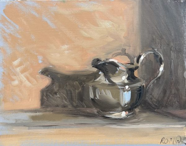 Silver Jug on the dresser shelf