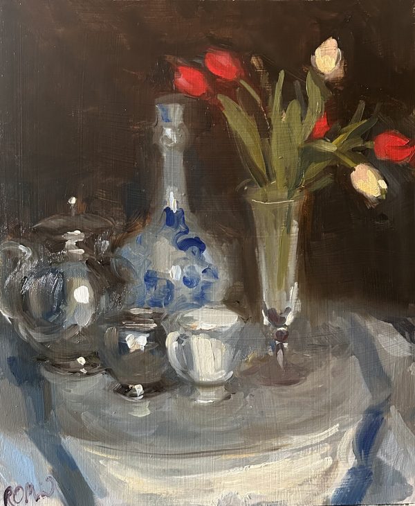 Still Life with Tulips, January