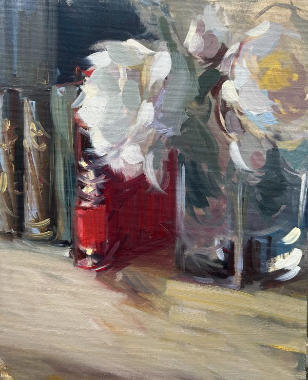 'Alice in Wonderland' with Peonies