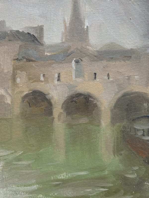 Pulteney Bridge, January Mist