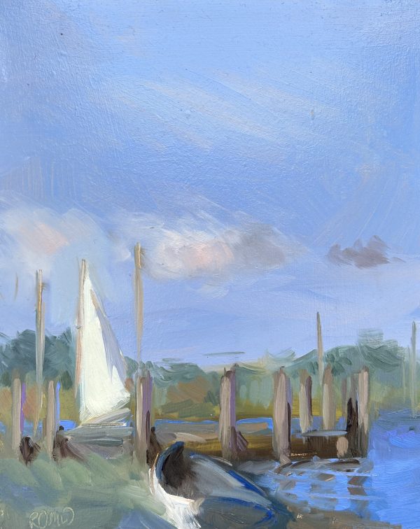 White Sail at Burnham Overy, No.2