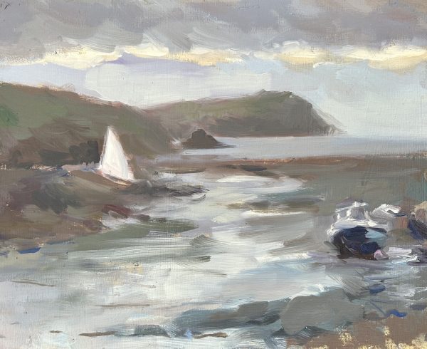 White Sail at Newport, West Wales