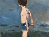 Beach Boy (oil sketch)