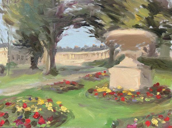 Spring Blooms by the Royal Crescent