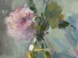Peony in Bud Vase