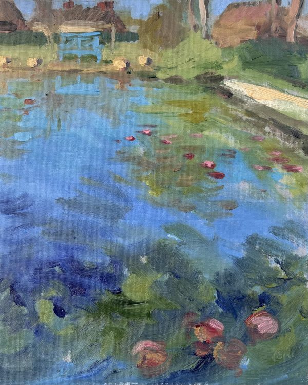 Lily Pond at the Courts Gardens<br>SOLD<span style="font-size: 30px; color: #ff000c;">•</span