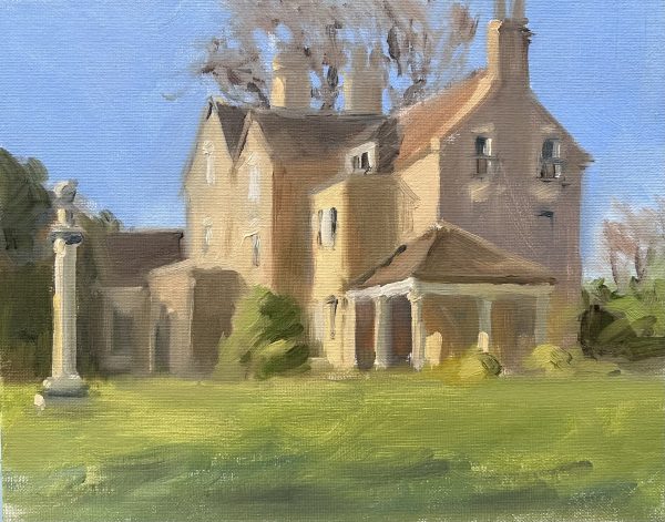 Across the Lawn, The Courts Garden