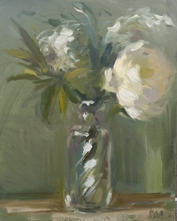 Peony in Bud Vase