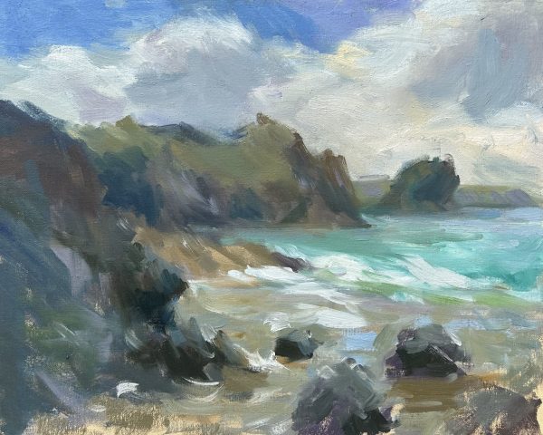 Tide Coming in at Kynance Cove