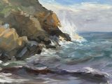 Crashing waves at Cadgwith