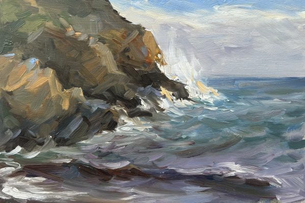 Crashing waves at Cadgwith