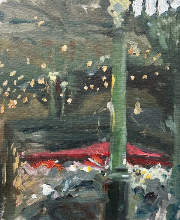 Borough Market (oil sketch)