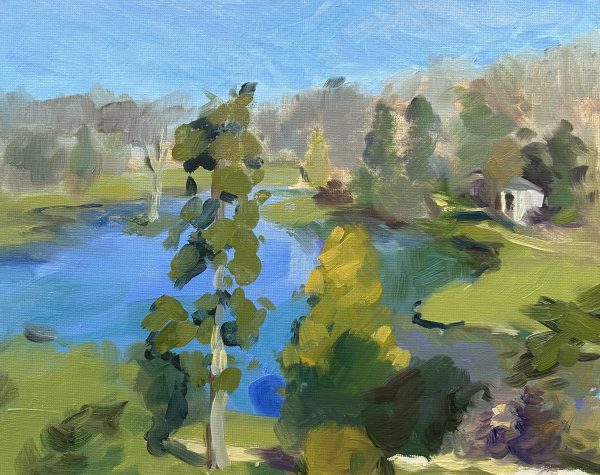 View from the Temple of Apollo, Stourhead