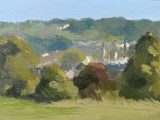 View of Bath from Sion Hill (oil sketch)