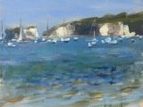 Sailing Boats at Old Harry Rocks