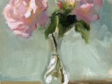 Garden Roses in Bud Vase