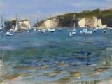 Sailing Boats at Old Harry Rocks