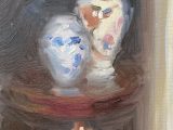 Two Vases (oil sketch)