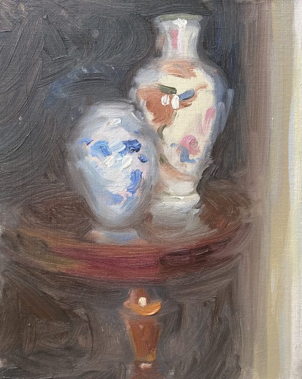 Two Vases (oil sketch)