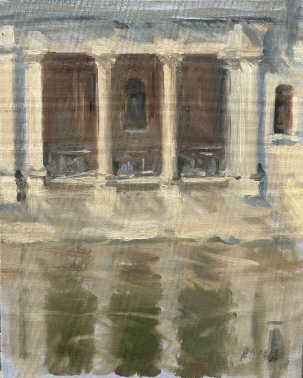 Colonnade Reflection, Bath<br>Available through Barton Gallery<span style="font-size: 30px; color: #ff000c;">•</span