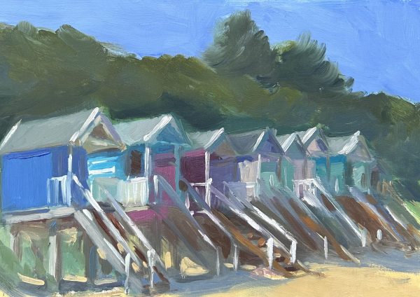 Beach huts at Wells