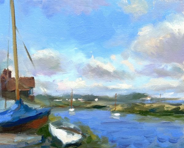Burnham Overy Staithe, August Morning