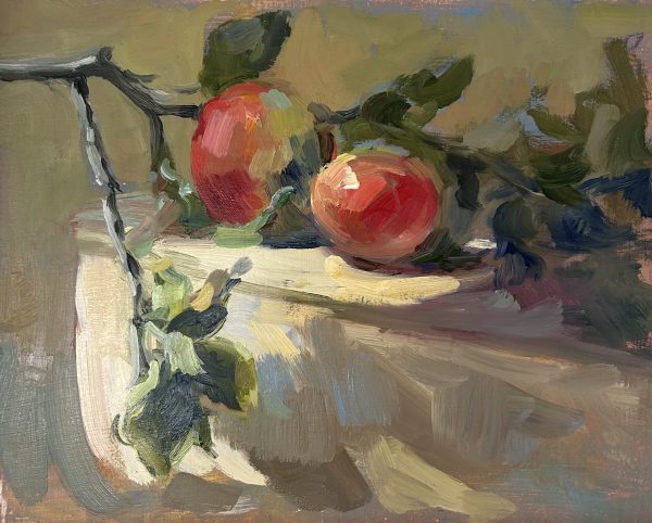 September Apples<br>sold<span style="font-size: 30px; color: #ff000c;">•</span