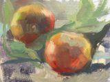 Apple Study No.2 (oil sketch)