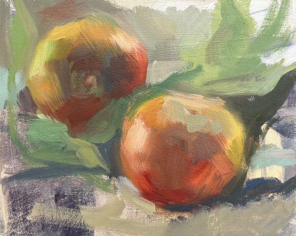Apple Study No.2 (oil sketch)