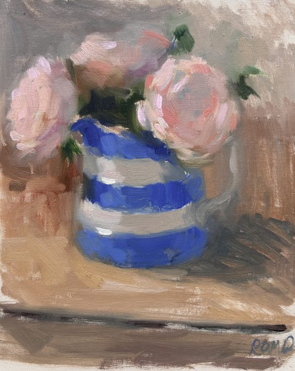 Roses in Cornish Jug